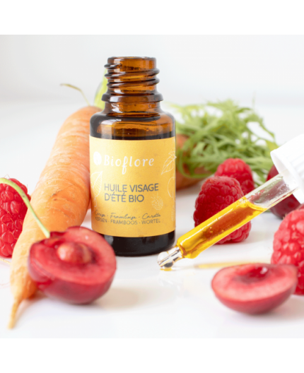 Huile visage d'Été