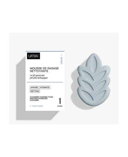Mousse de rasage nettoyante