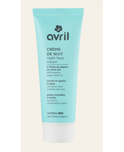 Crème de nuit peau normale & mixte