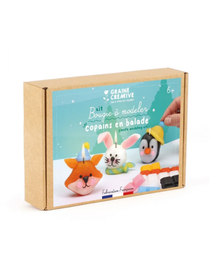 Kit de bougies animaux en balade
